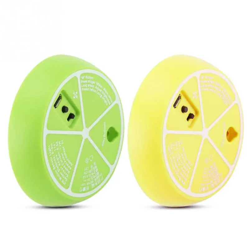 Lemon Slice форма светодиодный ночник легкий USB зарядка мини украшение лампа|Ночники| |
