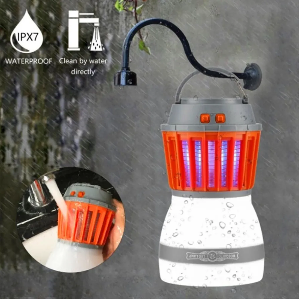 Портативный светодиодный светильник для кемпинга с usb зарядкой и солнечной