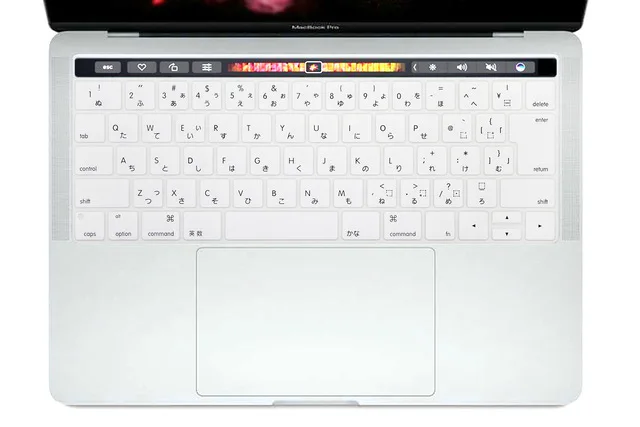 

Для нового MacBook Pro 13 "A1706 и Pro 15" A1707 с сенсорной панелью выпуска 2016 Японский силиконовый чехол для клавиатуры