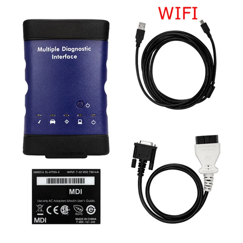 V2017.10 Новый многоязычный диагностический интерфейс для GM MDI HDD WIFI сканер