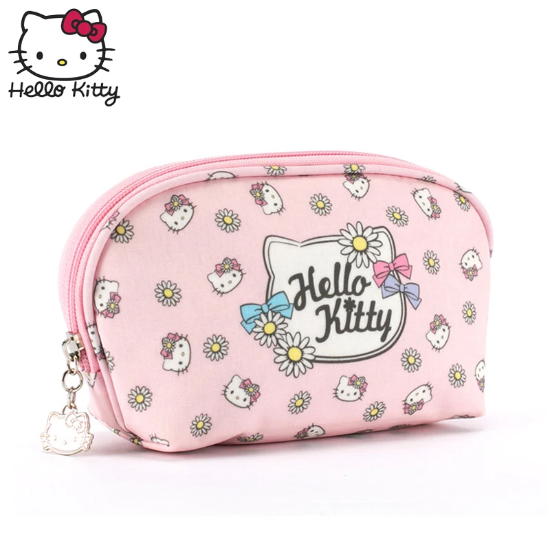 Кошелек Hello Kitty с милым мультипликационным принтом женская сумка дорожная для