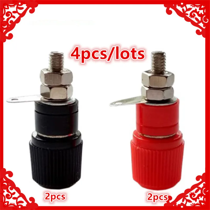 4 шт./лот сращивания мм разъем типа &quotбанан&quot публикации усилитель спикер