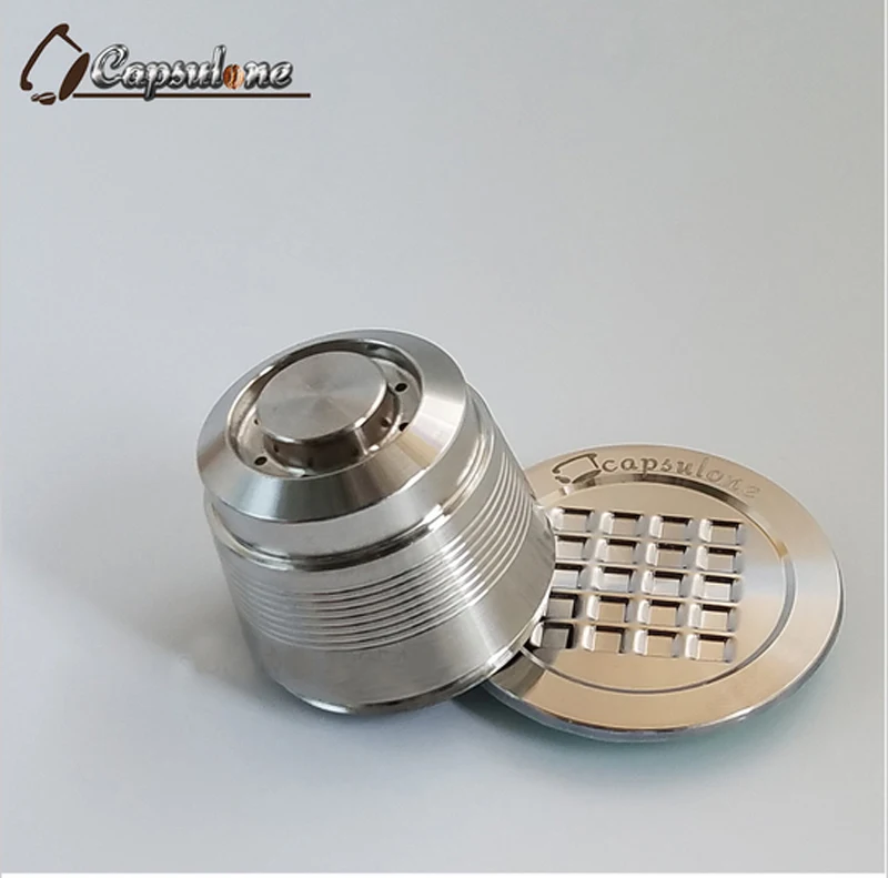 Capsulone металлическая капсула из нержавеющей стали совместима с Nespresso машина