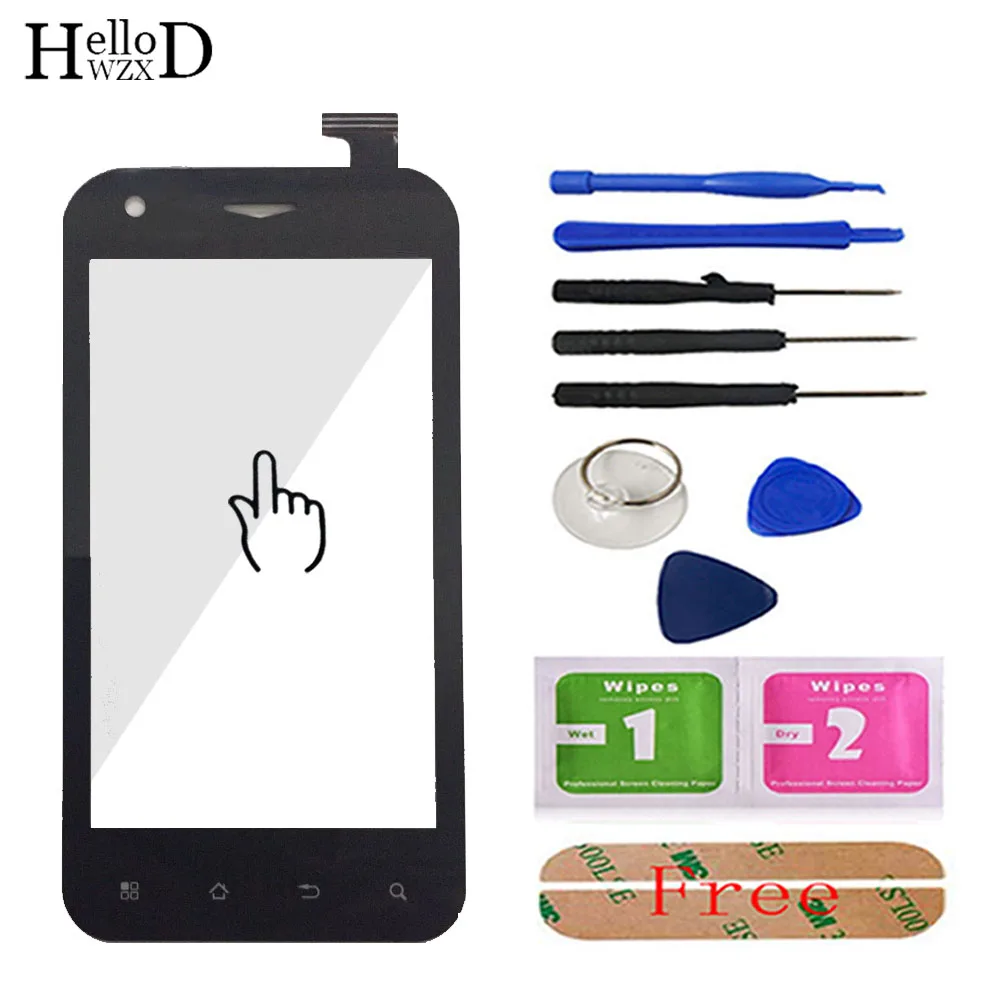 4.0'' Front Touch Screen Glass For DNS S4004 S 4004 S4004M Digitizer Panel Lens Sensor Smartphone Tools Adhesive | Мобильные