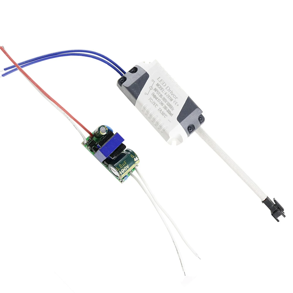 4 7 Вт Светодиодный драйвер 240mA 260mA DC12 24V Питание 5 6 светильник DIY лампы ing