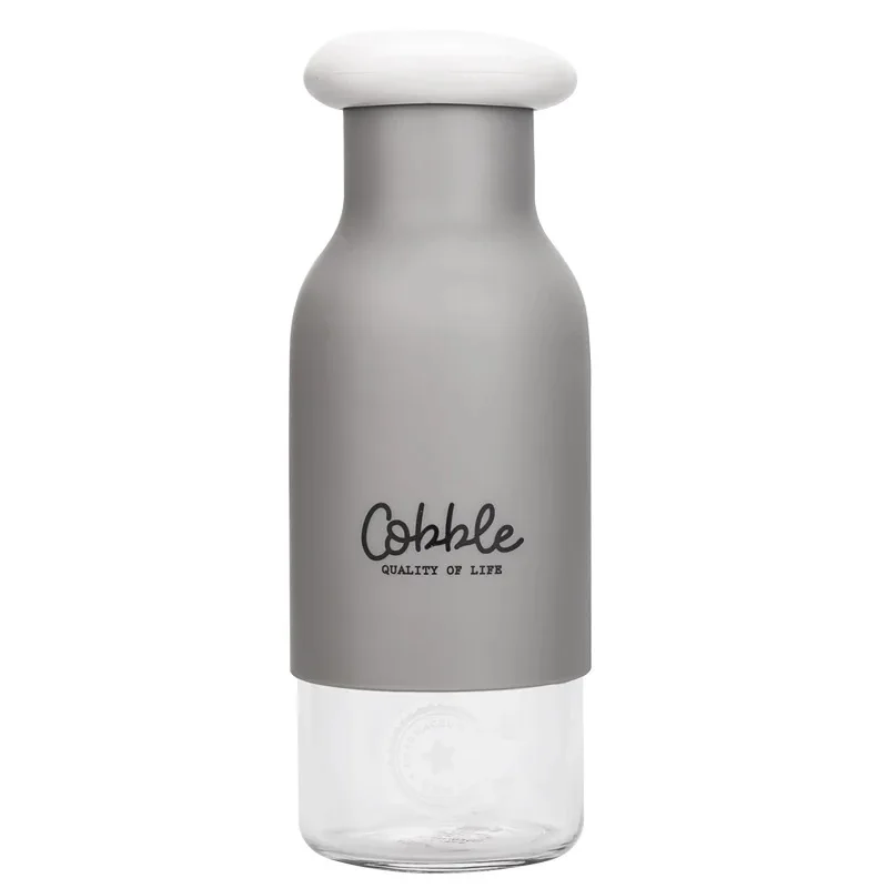 

Creative fashion cobblestone water bottle simple Korean version of anti-scalding glasses for men and women