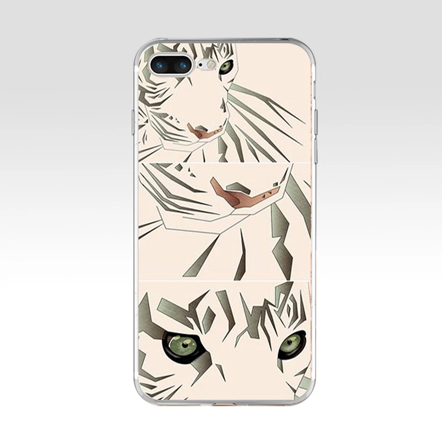 Мягкий силиконовый чехол 252AQ Tiger's Soul из ТПУ для Apple iPhone 6 6s 7 8 plus|Бамперы| |