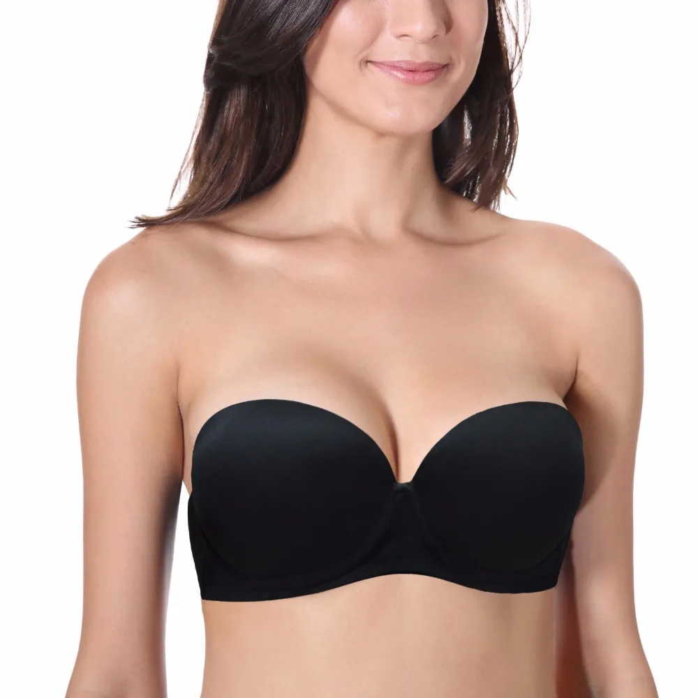 Женские самоклеящиеся бюстгальтеры YANDW бежевые черные белые волшебные гладкие