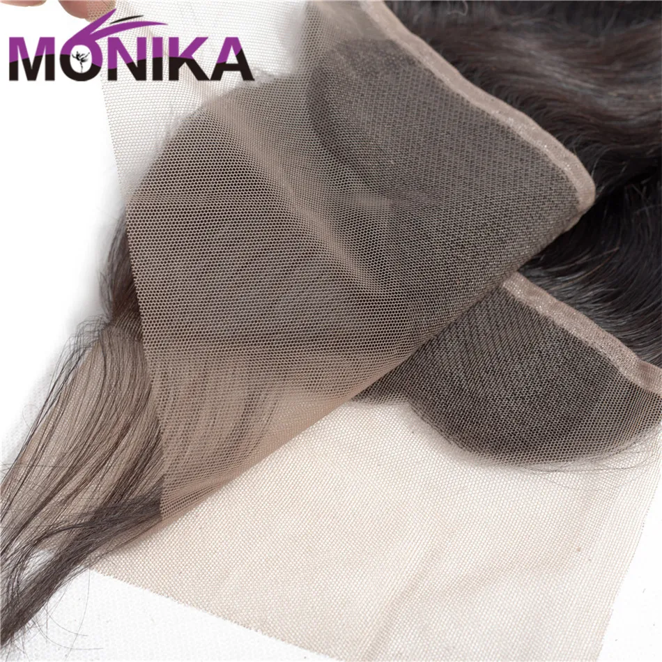 MonikaHair объемные волнистые пучки с фронтальной человеческие волосы 3 пучка с фронтальной бразильской волной тела с фронтальной и пучками не Реми