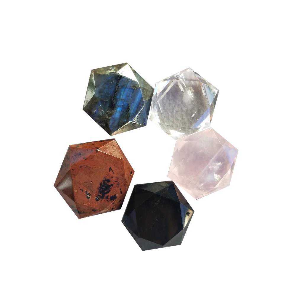 Подвеска с натуральным кристаллом Sunstone colgante labradorita розовый кварц tallado unico punto pendulo
