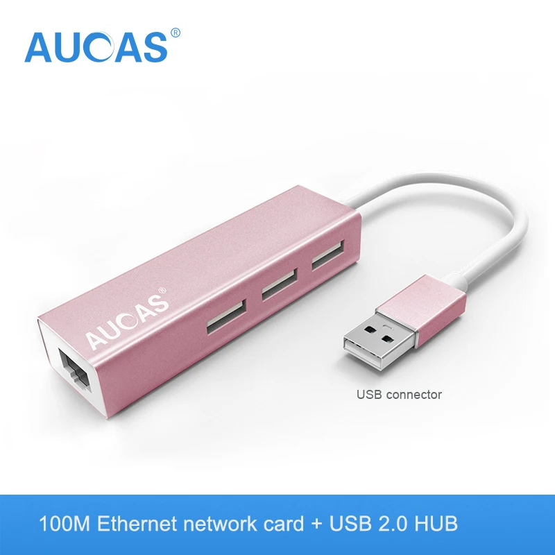 AUCAS Ethernet Adapter Network Card USB 3.0 2.0 to RJ45 Lan for Windows Micro Switch | Компьютеры и офис