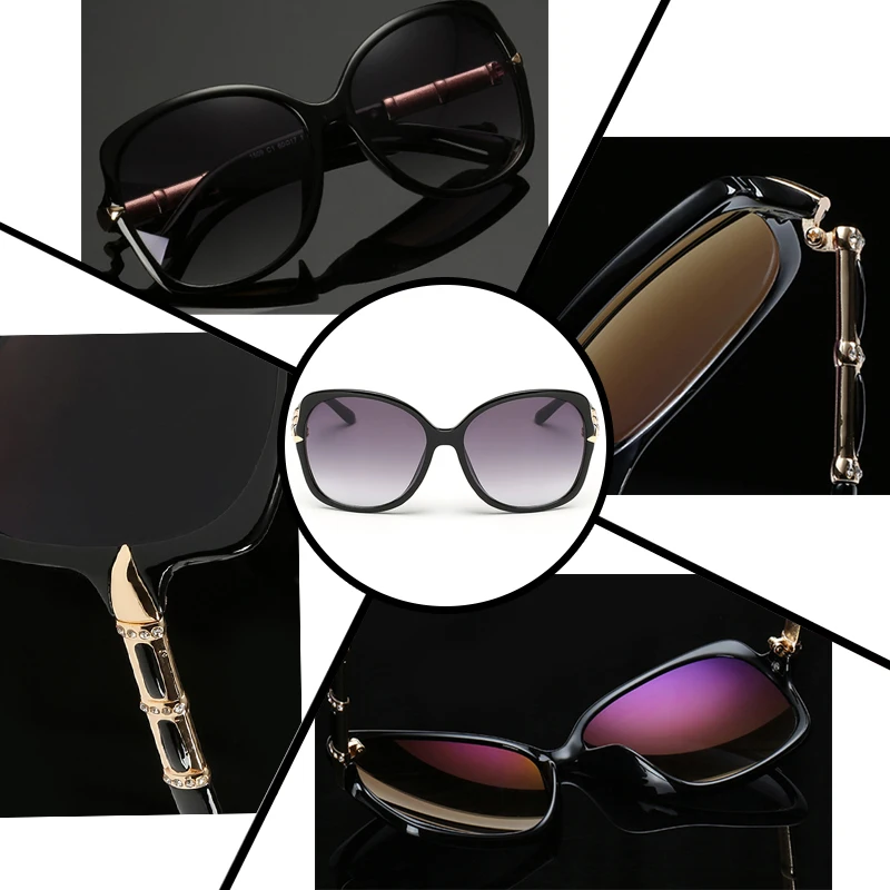 FEIDU 2016 Fashion Oversized Sunglasses Women Brand Designer Butterfly Sun Glasses For Driving UV Oculos De Sol Feminino | Аксессуары