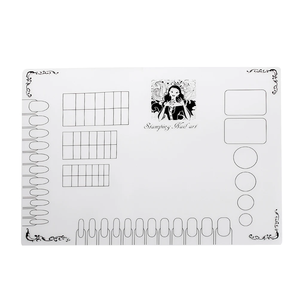 1 шт. модный моющийся Косметический лак для ногтей мягкий прозрачный силиконовый