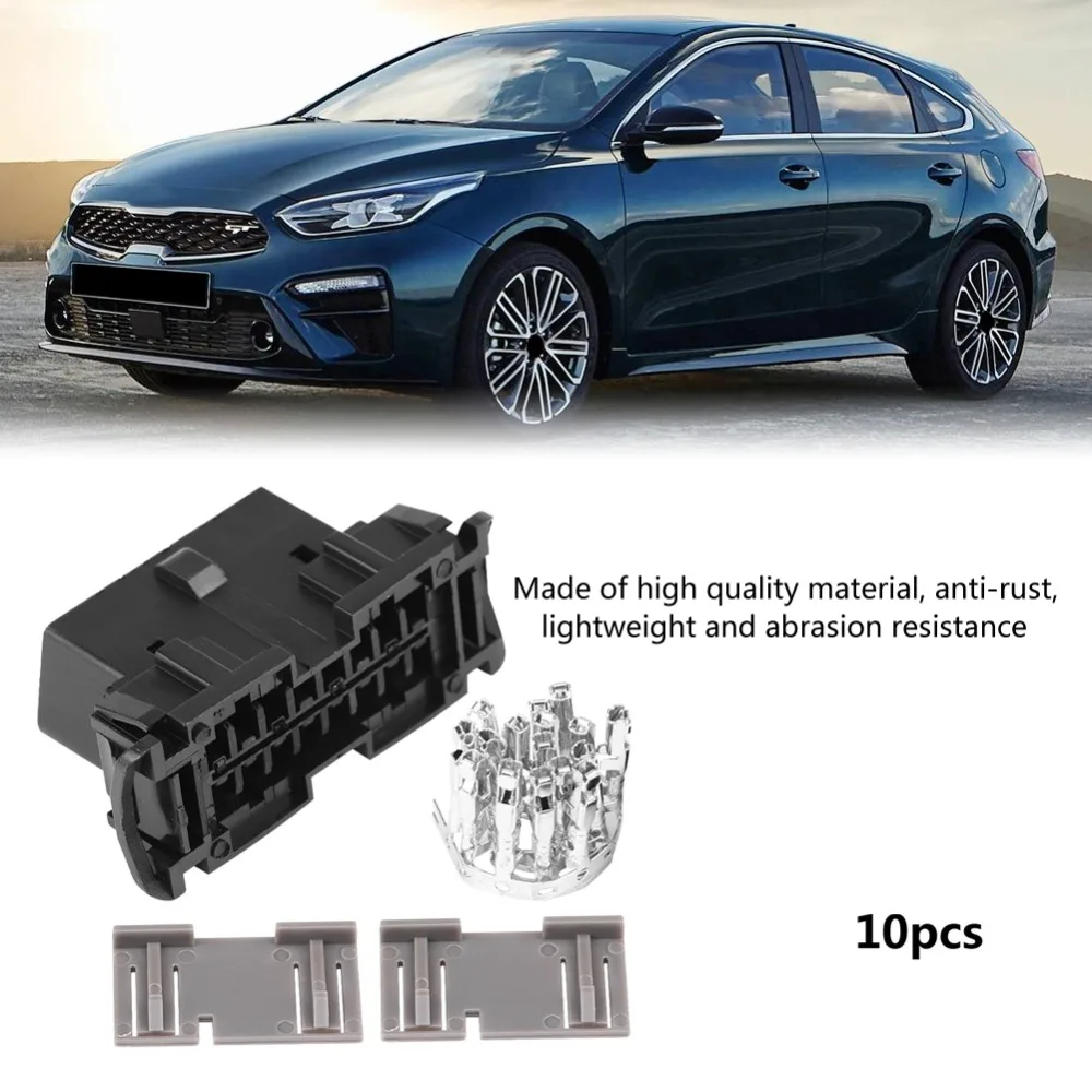 16-контактный гнездовой разъем OBD2 II кабель OBDII автомобильный адаптер корпус вилки