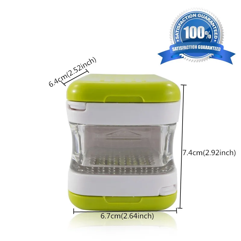 ASFULL пресс для чеснока очень острые лезвия из нержавеющей стали встроенный