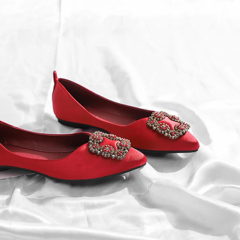 Бренд 2018 года сезон осень Модные женские балетки на плоской подошве с серыми