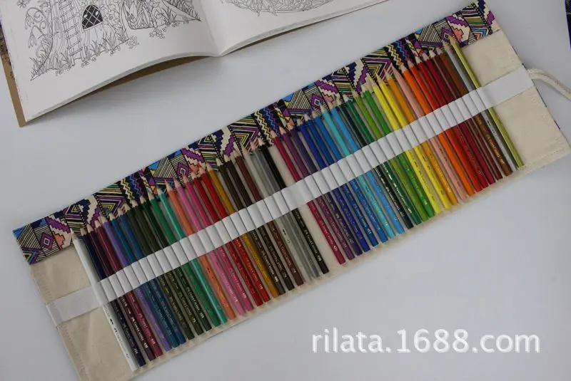 ZT The Pen Curtain Pure Cotton Canvas Manual Original 36/48/72 Kongcaiqian Pencil Fabric | Канцтовары для офиса и дома