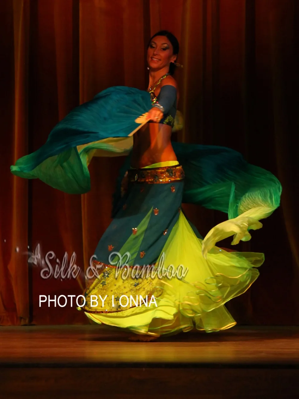 Шелковая Веер вуаль для танца живота 1 пара 2 4*0 9 м|fan veil|silk fan veilsbelly dance silk |