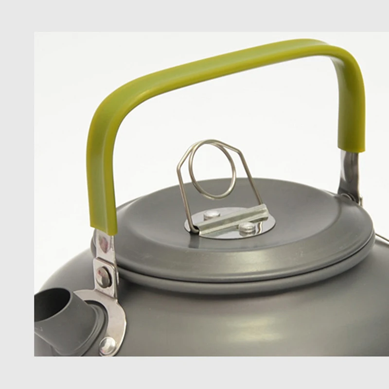 

Outdoor Camping Kettle Tea Kettle Coffee Pot Aluminum 0.8L Hiking Tourism Picnic Tools Tableware Camping Cookware Accessories