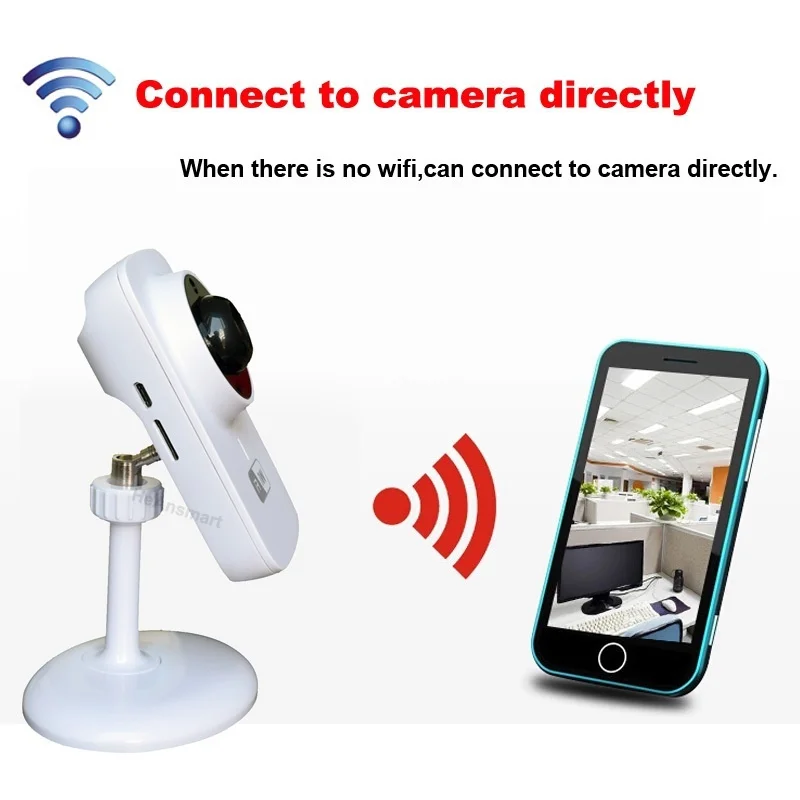 Мини IP Камера Wi Fi видеонаблюдения 720 P Беспроводной веб камера аудио наблюдения HD