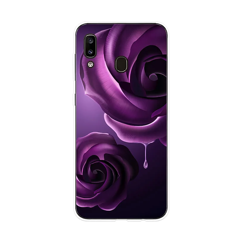 Силиконовый чехол Romance для Sumsung Galaxy A10 A20 A20E A30 A40 A50 A60 A70 A80 телефона M10 M20 M30 |