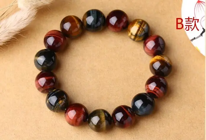 

Wholesale Genuine Natural Red Strawberry Quartz Crystal Round Bead Stretch Charm Bracelet Women Femme 8mm Free Shipping