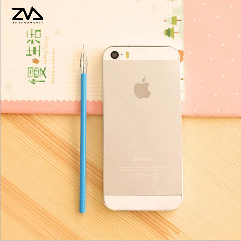 

12pcs/lot Creative Stationery Diamond for the core color pen refill 0.38mm color 12-color painting supplies for students
