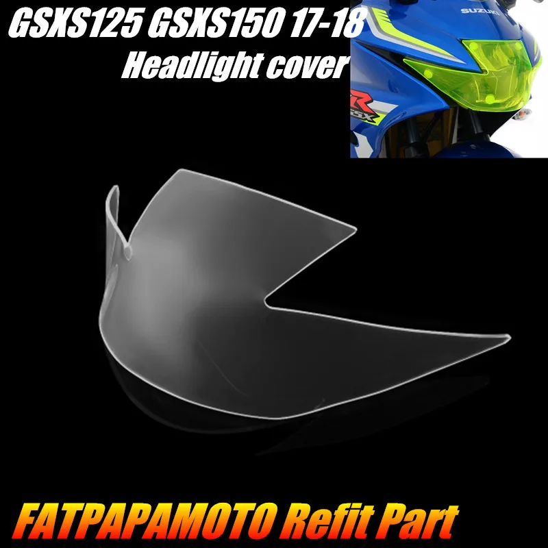 Аксессуары для мотоциклов SUZUKI GSXS125 GSXS150 GSXS 125 150 2017 Защитная крышка фары|Накладки и