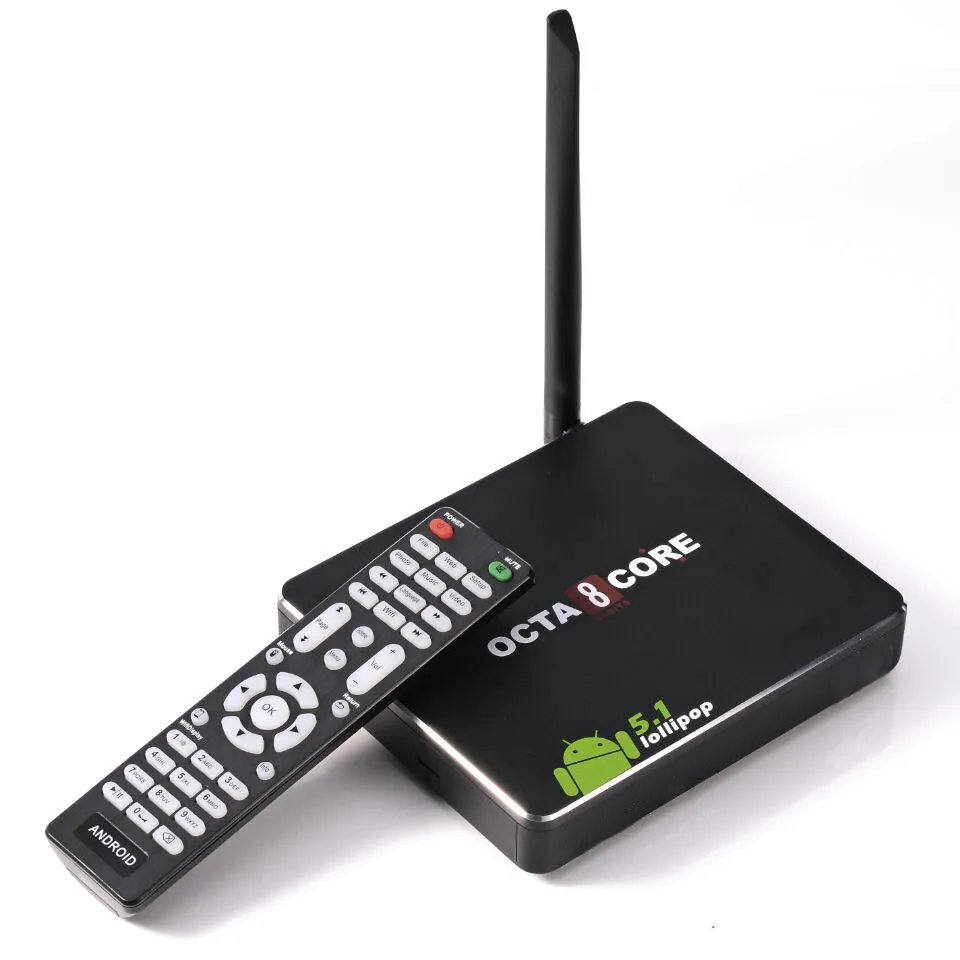 1 ШТ. CSA90 2 г/16 г Andriod 5.1 Smart TV Box Дистанционного Управления Octa Ядро RK3368 4 К 2.0 |