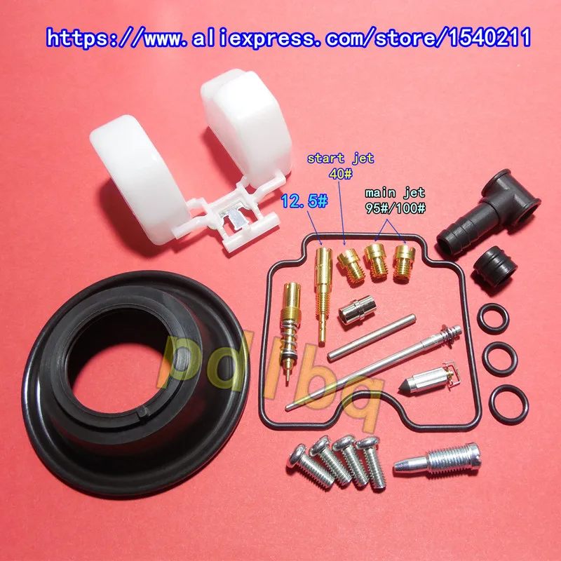 (1 комплект $20)YM 2001 ~ 07 лет версии XJR400R(4HME/F/G/H/J/K/l) Набор для Ремонта Карбюратора с