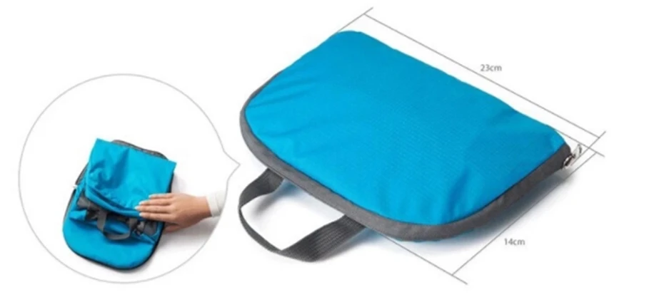 YINGTOUMAN 42*30.5*16 cm Outdoor Travel Folding Backpack Hiking Riding Fishing Camping Polyester Candy Color For 4 season Bag | Спорт и