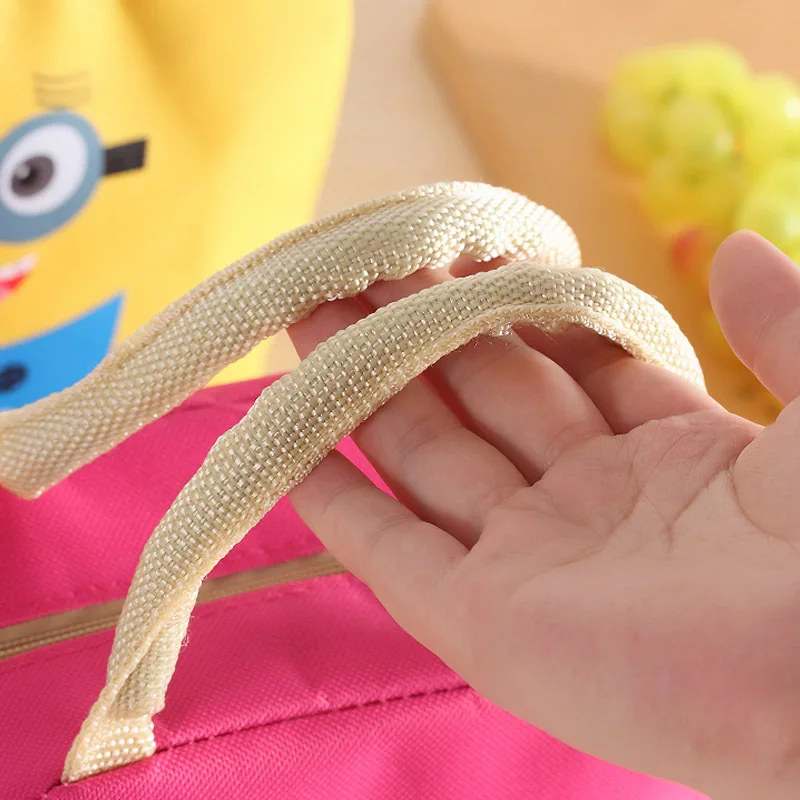 Сумка для ланча с мультипликационным принтом большая утолщенная изоляция BaoBing