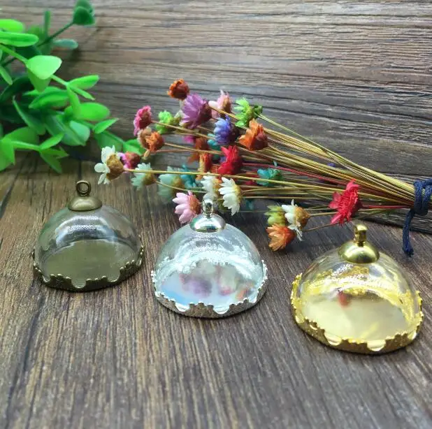 50 компл./лот бронзовая/Серебряная/Золотая Подставка под корону с 25 мм