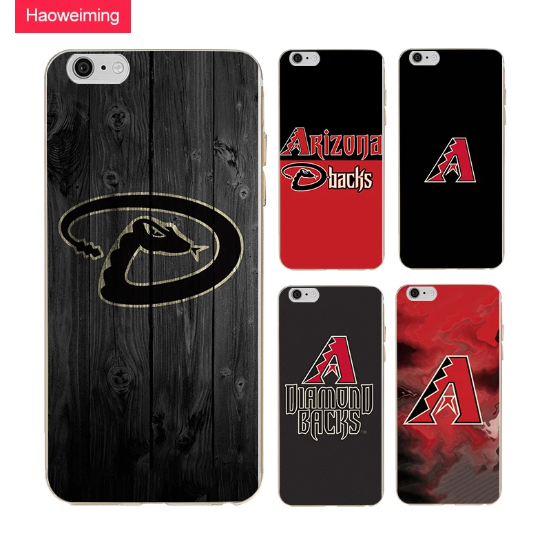 Haoweiming Даймон dbacks логотип силиконовый чехол для Xiaomi Mi6X 5X5 Redmi 4A 4X5 5A Примечание 4 sony Z5