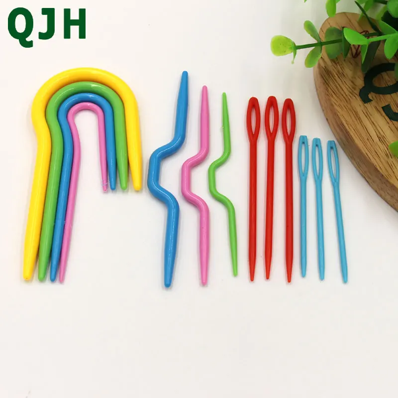 Пластиковые маркеры для вязания 5 комплектов|needle fish|craft tiecraft technique |