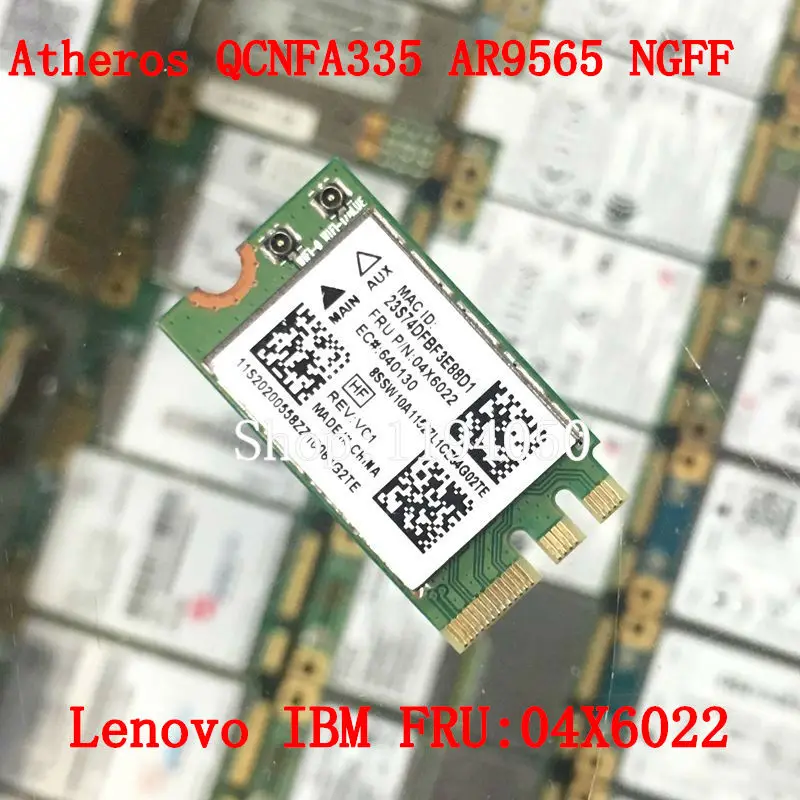 WLAN Wi Fi Bluetooth 4 0 NGFF карта Atheros QCNFA335 для Lenovo G40 30 45 70 B50 V1000 FRU:04X6022 WLAN|wireless card|wlan wifiwireless wifi