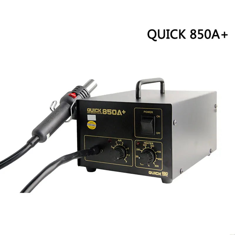 Паяльная станция Quick 850A + наладочная для ремонта материнской платы ноутбука с