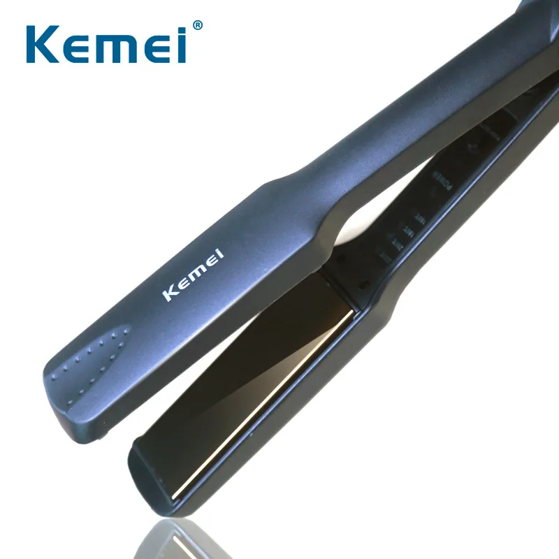 Kemei km 329 выпрямитель для волос Турмалин Керамическая нагревательная пластина