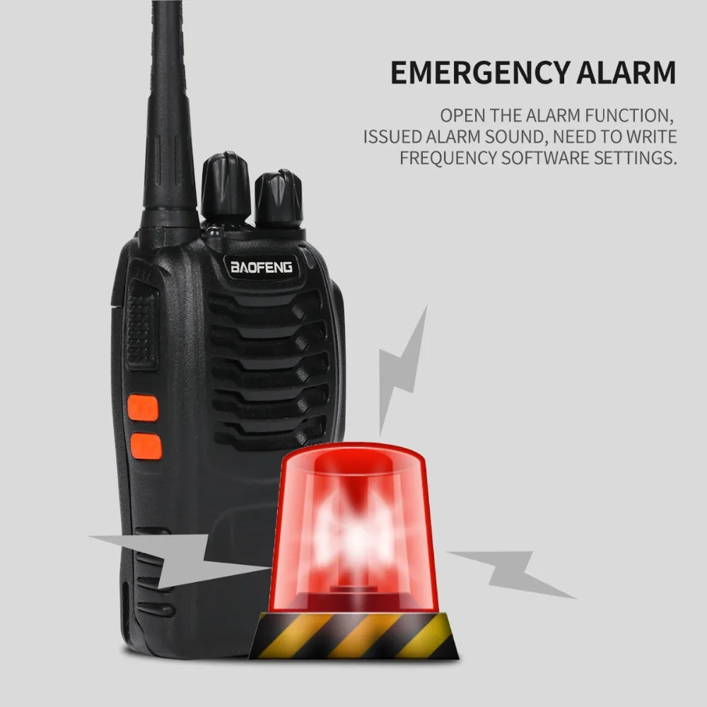Baofeng BF-888S портативная рация 5 Вт ручной Pofung bf888s UHF 400-470 МГц 16CH Двусторонняя портативная CB радио EU/US вилка 1500 мАч батарея