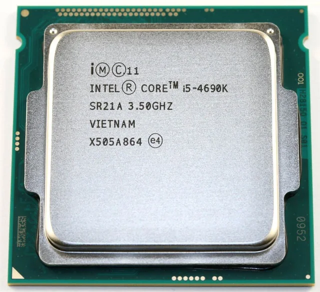 Процессор Intel Core i5 4690K 3 5 GHz 6 MB Socket LGA 1150 четырехъядерный процессор I5 SR21A|intel core 4690k|intel - Фото №1