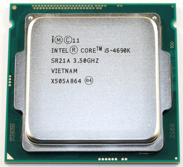 Процессор Intel Core i5 4690K 3 5 GHz 6 MB Socket LGA 1150 четырехъядерный процессор I5 SR21A|intel core 4690k|intel