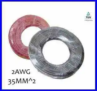 Лидер продаж 5 метров 35 мм2 Солнечный Кабель солнечная панель Электрический