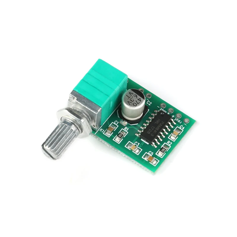 Плата усилителя PAM8403 Mini 5 В плата цифрового с переключателем потенциометра USB блок