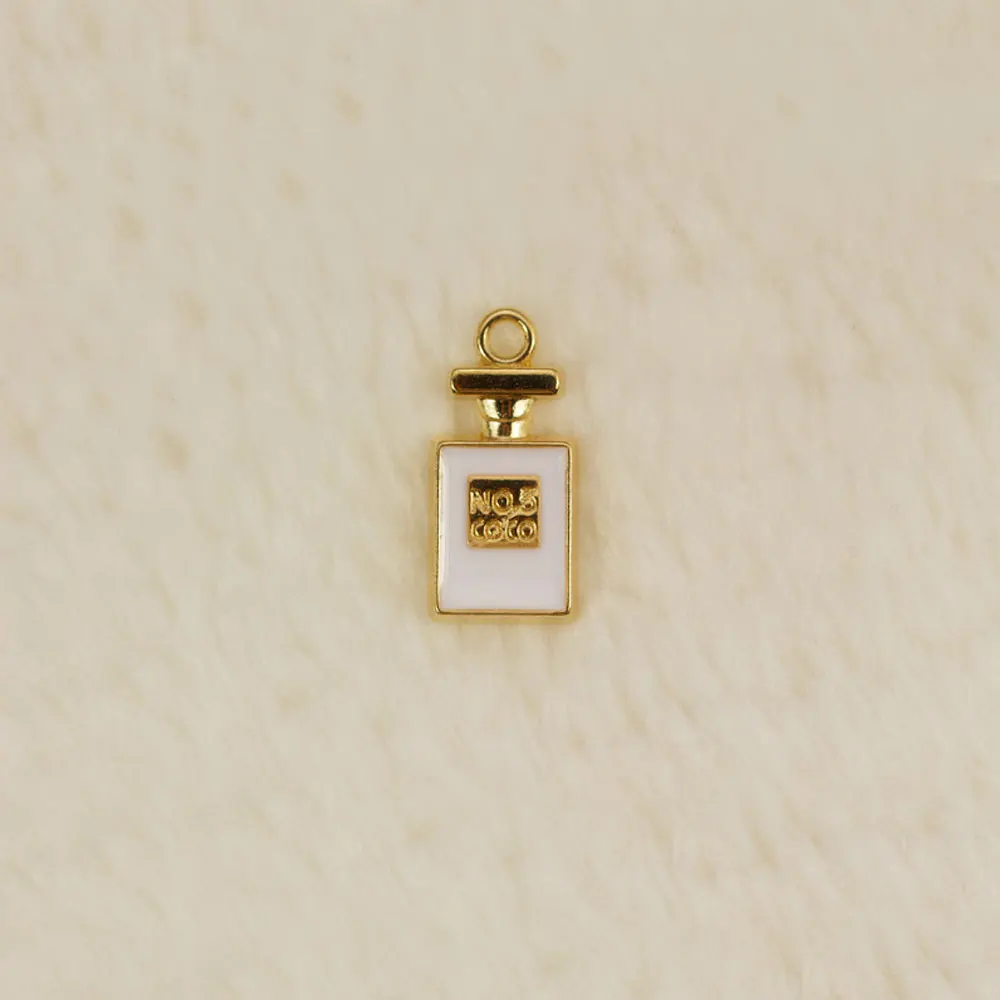 10 шт. RUIDAY флакон духов плавающий эмаль амулеты подвески из сплава для