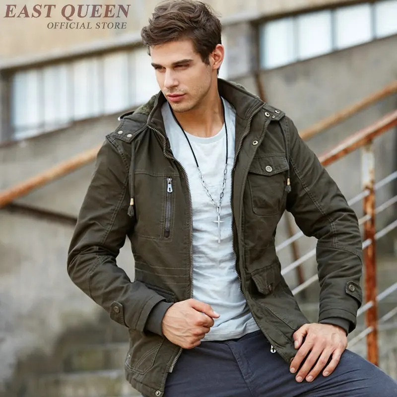 

Mens bomber jackets male autumn winter military jacket men clothing 2018 windbreaker pilot winter jacket men KK2013 H