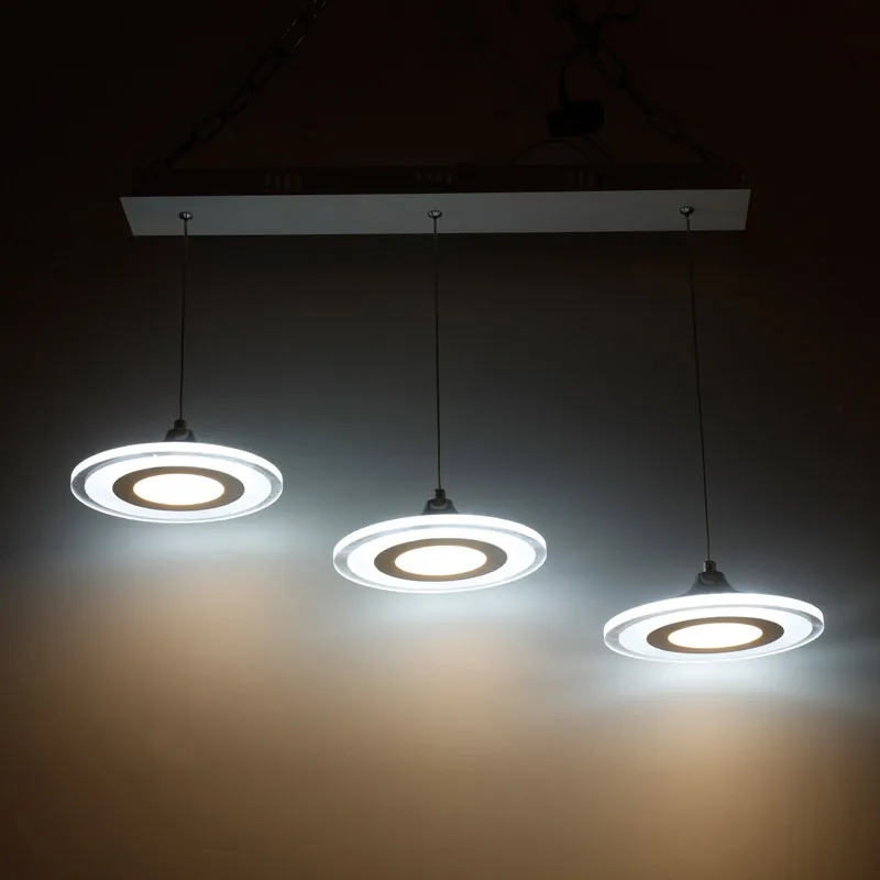 Новый 12 Вт светодиодный шнур лампа Современная гостиная кухня ресторан