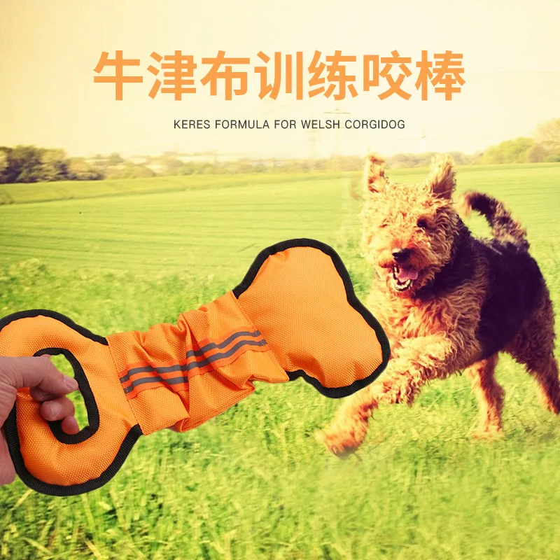 Игрушки для собак Bone Oxford Training Interactive Bite Rod вытяжное кольцо Pet Toys | Дом и сад