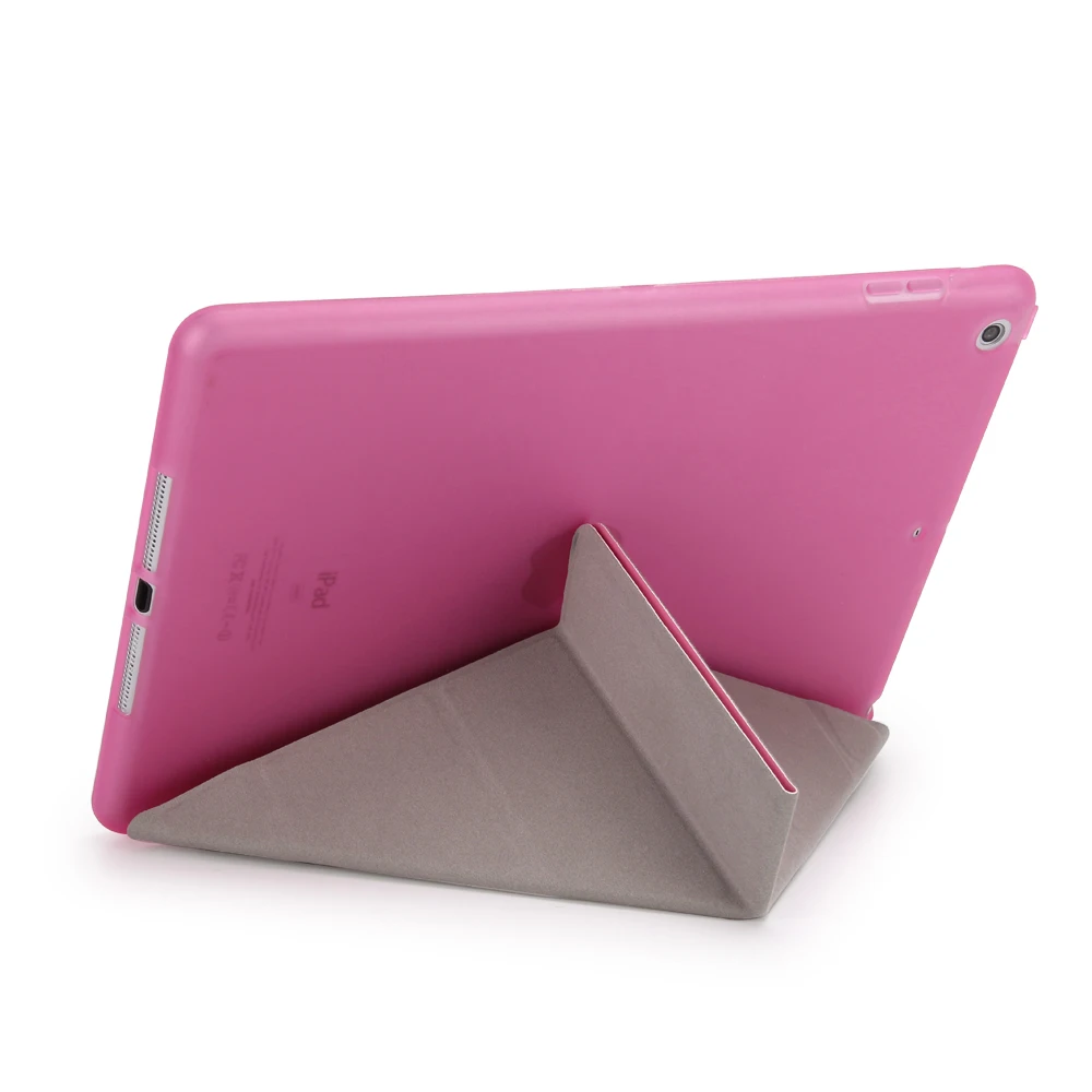 Для ipad 9 7 5th 6th 2018 2017 силиконовый чехол из искусственной кожи Ultra Slim Fit светильник