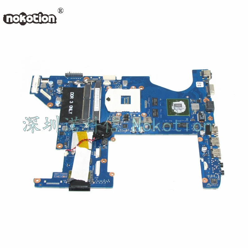 

NOKOTION BA92-08556A BA92-08556B Laptop motherboard For samsung RF511 HM65 DDR3 Main board full test