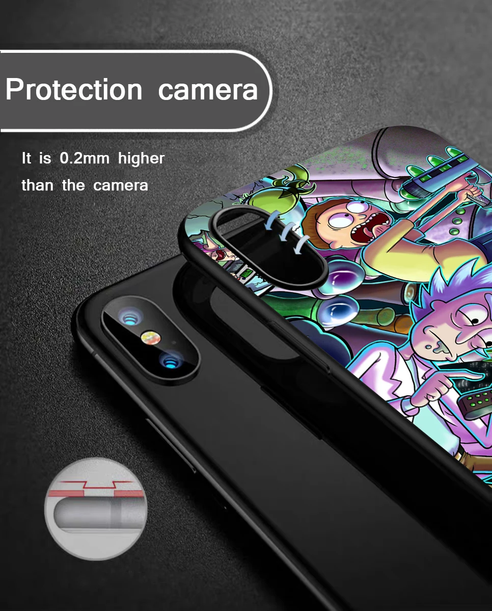 Lavaza мультфильм Рик и Морти Coque силиконовый чехол для Xiaomi Redmi 4A 4X 5A S2 5 плюс 6 6A Note 4 Pro 7 премьер